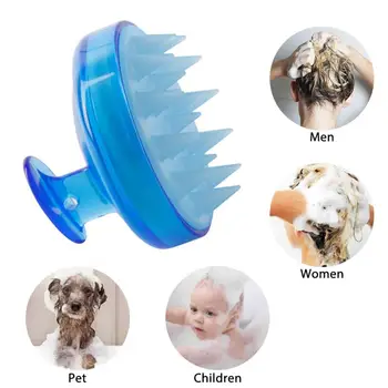 

Combs Silicone Shampoo Scalp Shower Body Washing Hair Massage Massager Brush Comb HOT Styling Tools Appliances