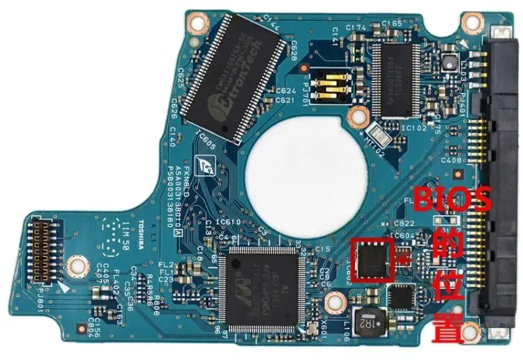 Hard drive PCB controller G003138A for Toshiba 2.5 inch SATA hdd data recovery hard drive repair MK5059GSX MQ01UBD100 MQ01ABD050