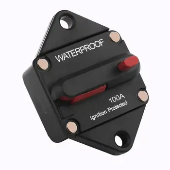 

DC48V Circuit Breaker with Manual Reset Type T3 High Amp Switchable Waterproof