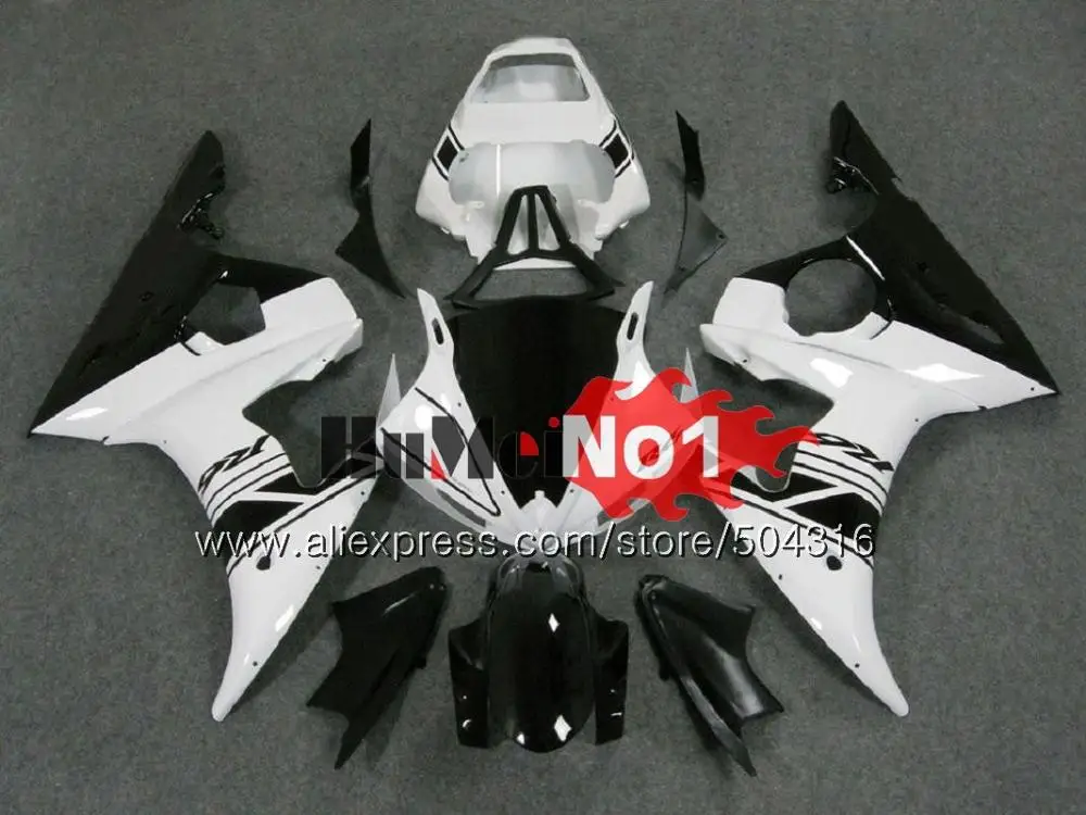 No. 29 Корпус для YAMAHA YZF600 YZF R6 600CC YZF 600 R 6 CC 5MC. 0 YZF-600 YZF-R6 2003 2004 2005 YZFR6 03 04 05 обтекатели комплект глянцевый черный - Цвет: No. 29