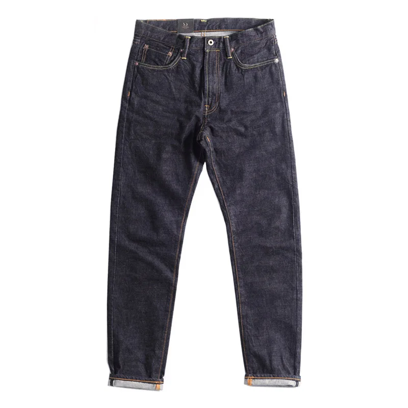 Red Tornado 501CT Taper Fit Men's Selvedge Jeans Casual Jean Blue Onewash 4