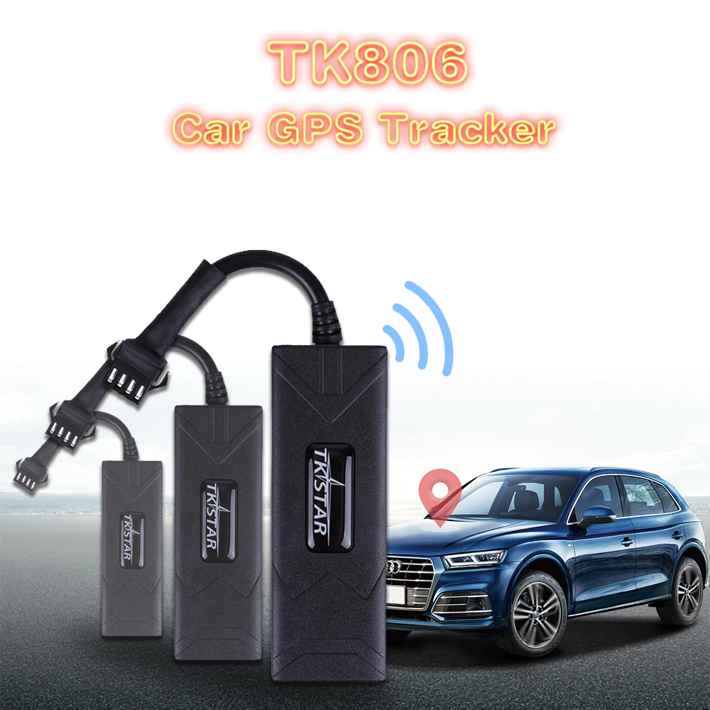 ment Mini GPS Car Tracker TK806 DC 10V-80V Cut Off Oil Power Voice Monitor Real Time Tracking Free Web APP Android iOS