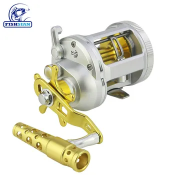 

Jigging Fishing Reel Pesca Carp Baitcasting Drum Wheel MAX DRAG 28KG Mulinello Sea Bait Casting Fishing Reels Ship For Fishing