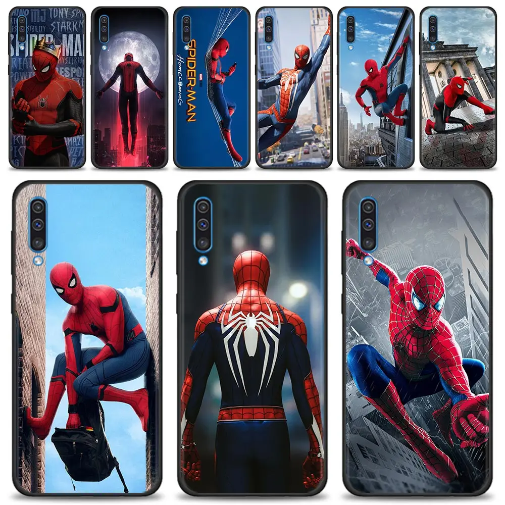 best case for samsung Ốp Lưng Dành Cho Samsung Galaxy Samsung Galaxy A50 A70 A40 A30 A30s A20s A20e A10 M51 M31 M31s M30s M22 M12 Marvel Spiderman 3 Không Còn Đường Về Peter Parker samsung silicone cover