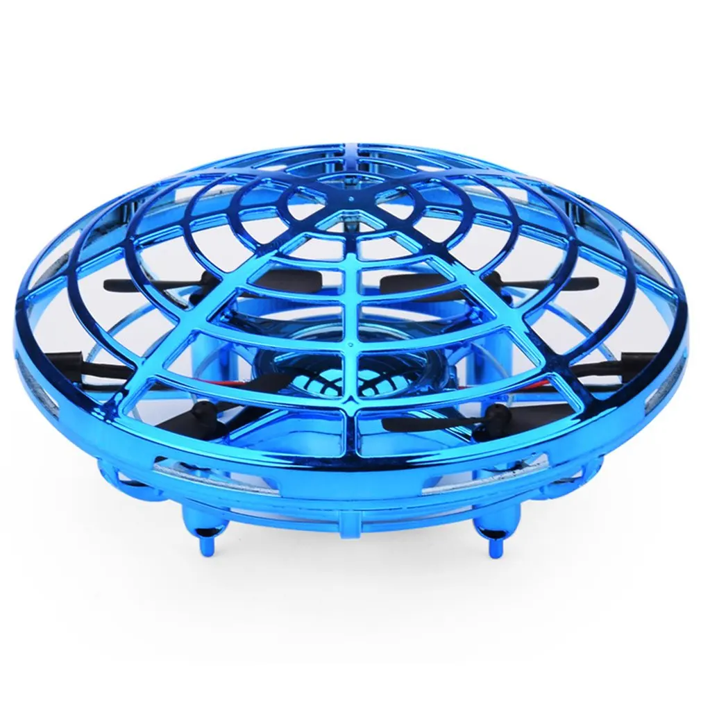 MINI RC Drone with Sensors 2.4G 4CH Quadcopter Gyro Fly Ball Smart No remote control Shatterproof Pocket UFO safe Toys for Kids