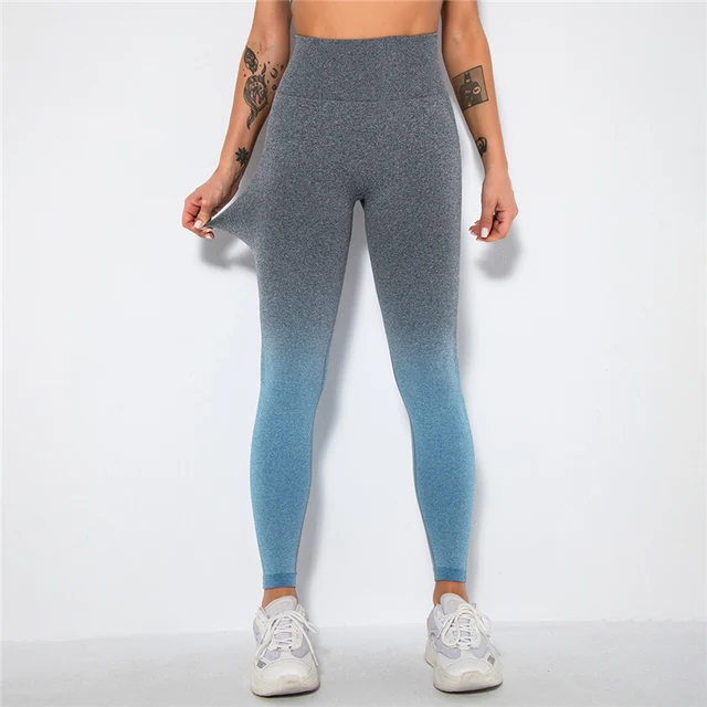 Calças de yoga feminino bolha butt yoga leggings sem costura