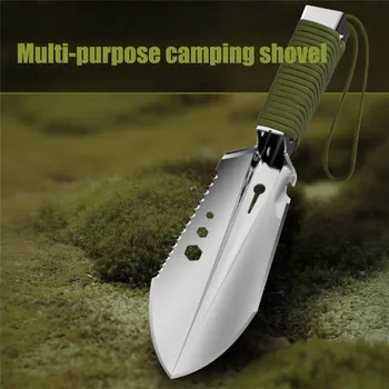 

1PCS Wild Adventure Metal Detector Garden Excavator Tool Accessories Garden Shovel Camping Shovel Outdoor tool