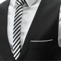 Vests Men V Neck Sleeveless Button Pocket Blazer Suit Fashion Waistcoat 2