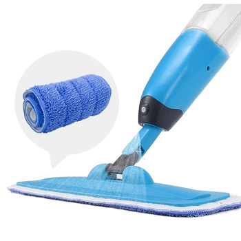 

5Pcs Mop Floor Cleaning Replacement Cloth Microfiber Replacement Mop Pad Paste Cloth Cover Spray Water Spraying Flat Dust