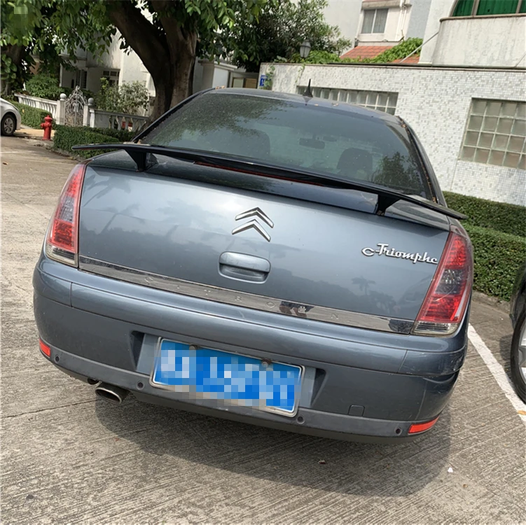 Спойлер для Citroen c-thiomphe 2006- c-thiomphe спойлер TF ABS Пластиковый материал заднее крыло автомобиля цветной задний спойлер