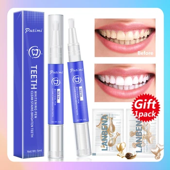

Teeth Whitening Pen Tooth Cleaning Serum Whitener Gel Remove Plaque Stains Teeth Bleaching Pen Dental Tools Oral Hygiene Care