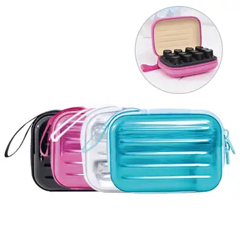

Essential Oil Storage Case Travel Carrying Zipper Case Essential Oil Glass Vials Bottles Holder Handbag Travel Oil Collect Case