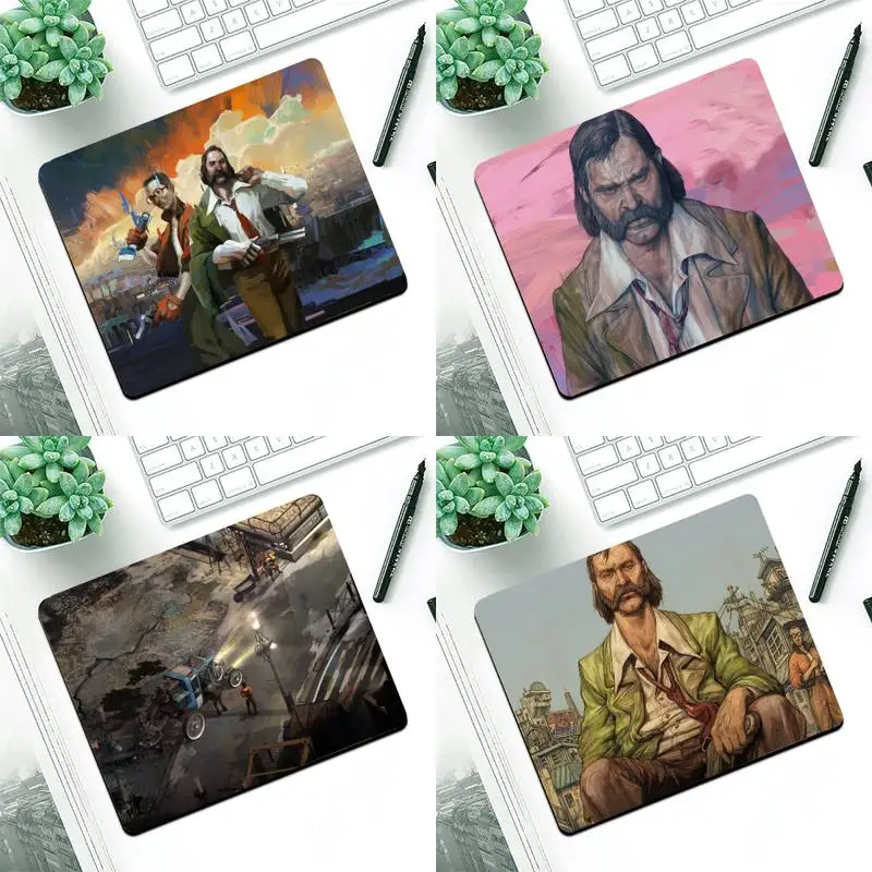 Disco Elysium Diy Design Pattern Game Mousepad Small Pads Tappetino Per Mouse In Gomma Tappetino Per Mouse Tappetino Per Mouse Da Gioco Da Scrivania
