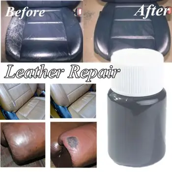 

Hot Universal Leather Repair Tool 20ml Car Seat Sofa Coats Holes Scratch Cracks No Heat Liquid Leather Vinyl Repair Kit D2020