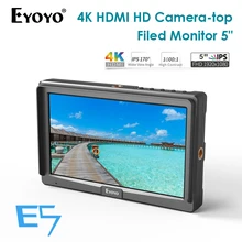 Eyoyo E5 5 дюймов 1920x1080 мини поле ips видео монитор DSLR накамерный монитор 4K HDMI IN OUT для Gimbals стабилизатор Magic Arm