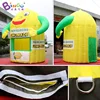 Customized 3.8x4.5mH Inflatable Lemonade Booth Kiosk / 12.5x15 Feet Lemon Stand Balloon For Events Promotion Advertising 5