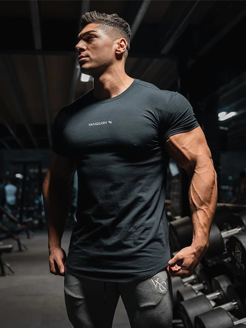 athletic fit workout shirts