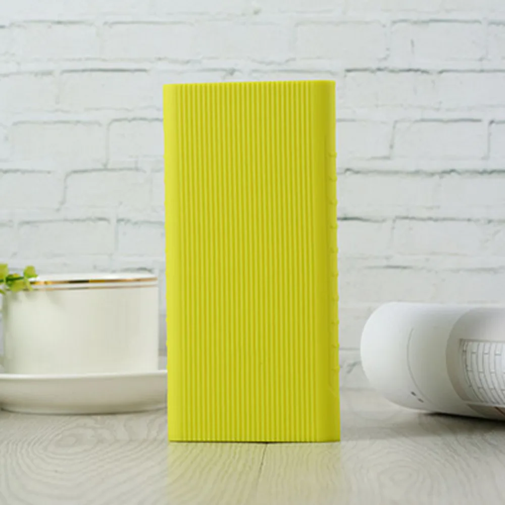 Нескользящий Мягкий защитный чехол Besegad для Xiaomi Xiomi Mi Power Bank 2 10000 мАч внешний