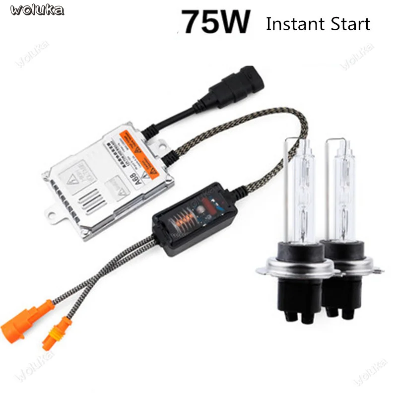 

Super bright car xenon lamp headlights 9005/9006/H1/H3 modified quick start big light bulb xenon lamp set CD50 Q04