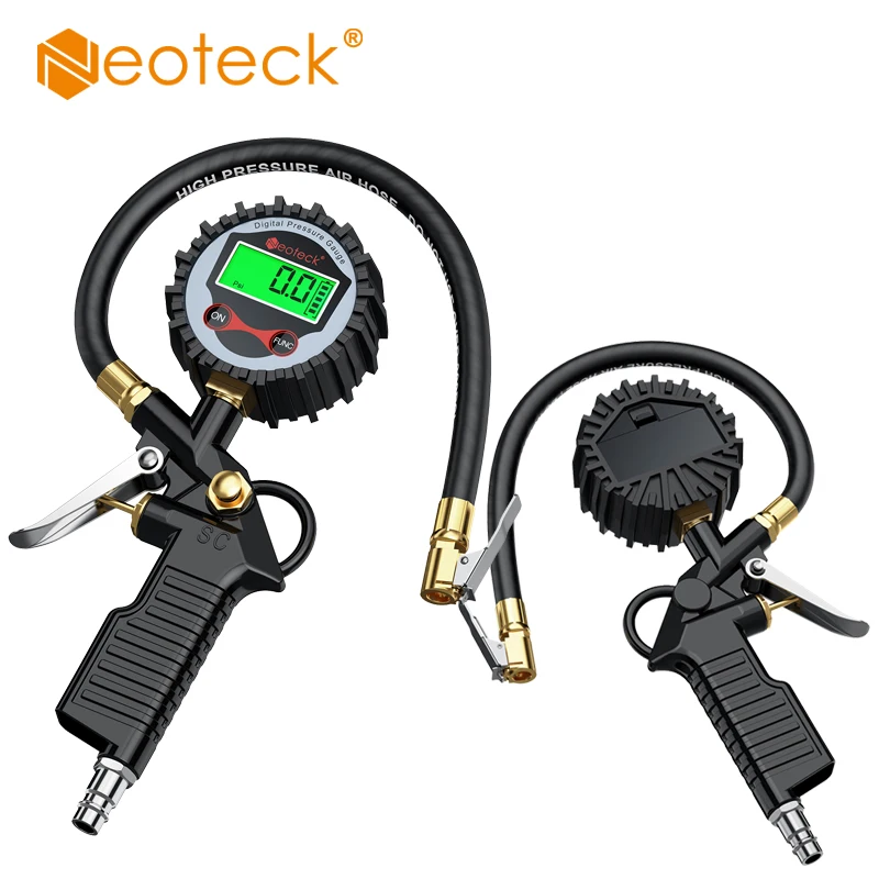 Neoteck цифровой манометр для шин 200 PSI Автомобильный воздушный насос шин|Манометры| |