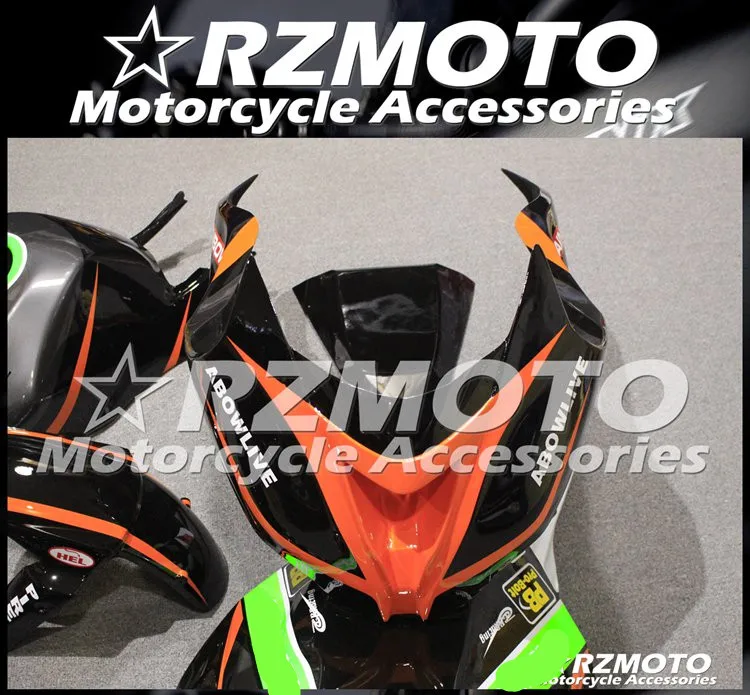 Abs мотоцикл обтекатель подходит для трековой версии Kawasaki ZX6R 636 2013- кузов стекловолокно Магазин № 2315