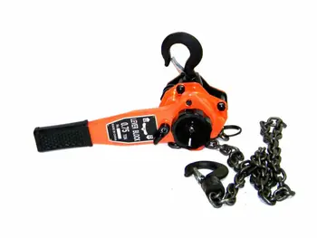 

3/4 TON LEVEN BLOCK CHAIN HOIST RATCHEF TYPE COMEALONG PULLER LIFTER