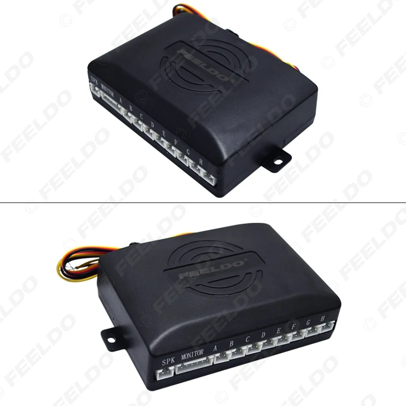 US $41.87 Feeldo 1set Car 8 Sensors Dual FrontBack Rear View Visual Video
