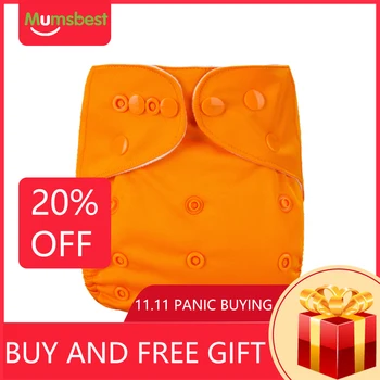 

[Little Rain] 10Pcs Baby Cloth Diaper washable Solid Color Baby Nappy One Size Adjustable Many Colors Available Cloth Diapers