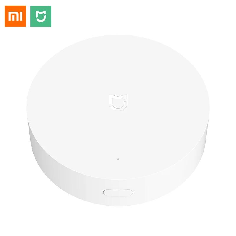 Xiaomi Mijia Smart Multimode Gateway Wi-Fi ZigBee3.0 WiFi Bluetooth/Bluetooth Mesh работает с Mijia APP Apple Homekit App Hub