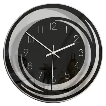 

Fashion Decoration Silent Quartz Clock Hollow Out Acrylic Wall Clock Creative Wall Hanging Clock For Home Restaurant Decorations