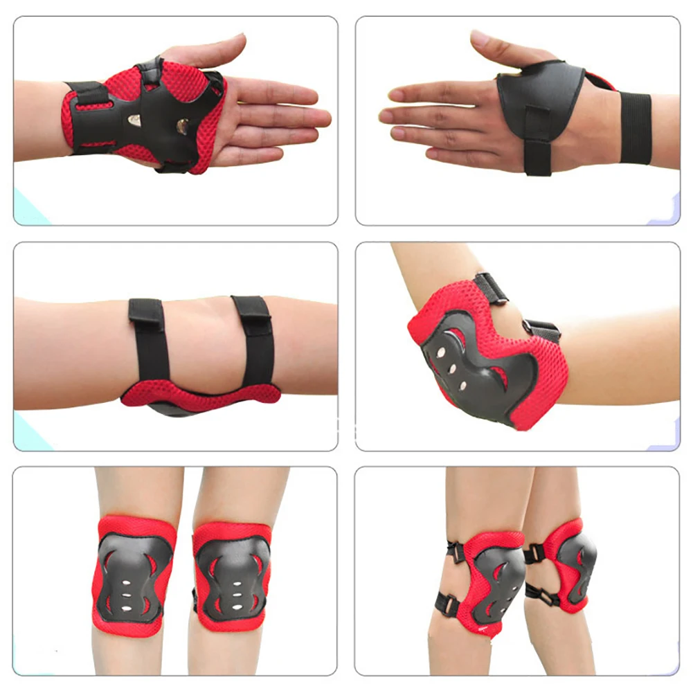 Открытый велосипедный шлем Kneecap налокотник защита запястья поддержка скейтборд набор для езды