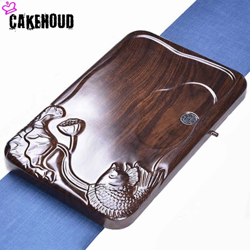 CAKEHOUD твердый деревянный поднос для час бытовой сливной воды хранения чайный набор кунг-фу китайский СТИЛЬНЫЙ журнальный столик церемония инструменты чайный набор