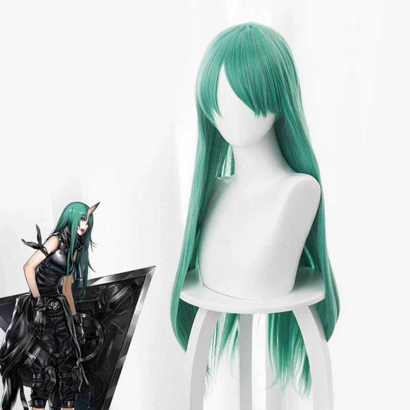 

Game Arknights Costume Hoshiguma Cosplay Wig Heat Resistant Synthetic Hair Wig Cap Halloween Party Wigs Outfit Props Unisex