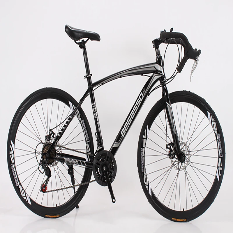 Mountain Bike Cross Country Outdoor Oil Spring Fork Bicycle Fat Bike Dual Disc Brakes Shock Absorbers Bicycle Free Delivery