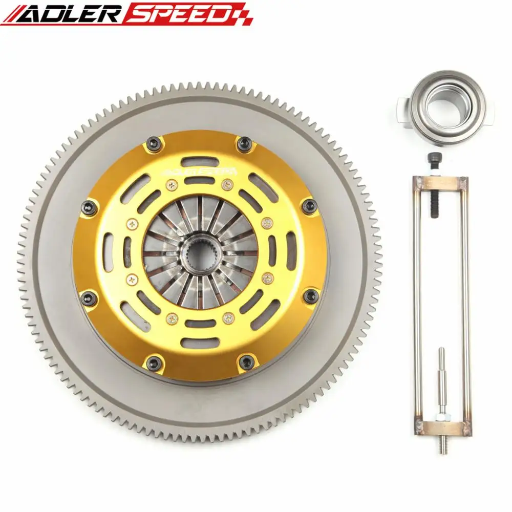 Adlerspeed Racing Clutch Twin Disk For Lancer Evo 4 5 6 7 8 9 Standard Weight Clutches & Parts