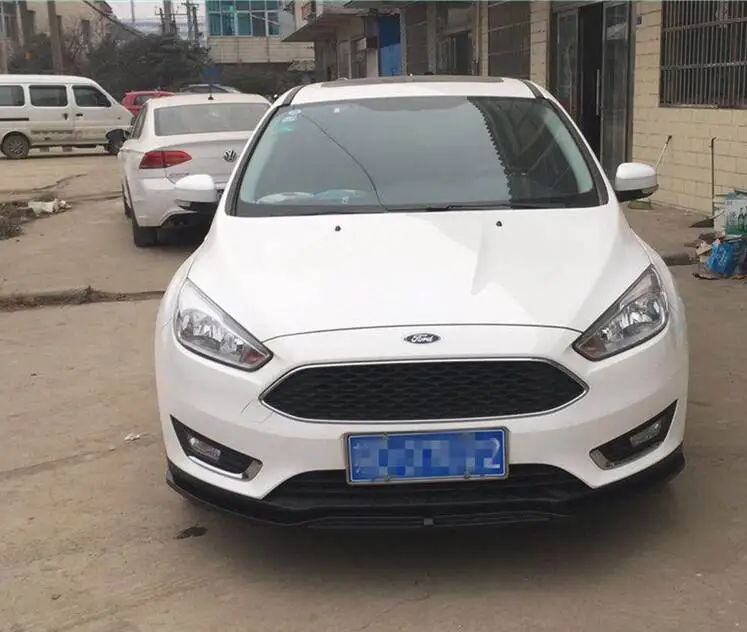 Для Ford Focus Body kit спойлер 2016 2018 для ABS задний бампер диффузор защитные