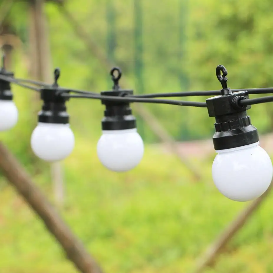 changeable 13 м 20 лампочек led глобус струнный светильник Рождество G50 Фея Патио Сад вечерние свадебные уличные украшения светильник - Испускаемый цвет: changeable