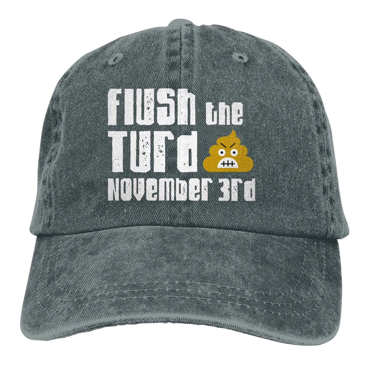 3 ноября Trump Casquette черные унисекс Мужские Женские джинсовые бейсболка с ремешком кепки Регулируемая шляпа для гольфа папа