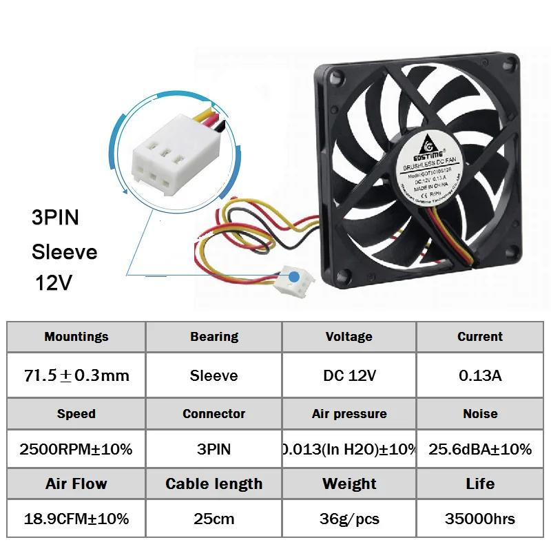 8010s12v 3PIN0