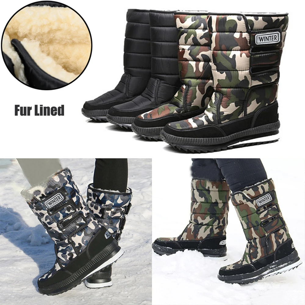 camo winter boots