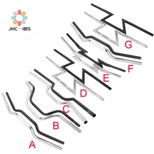 Мотоцикл 22 мм 7/" 25 мм 1" руль с ручкой Z бар для Harley Sportster 1200 883 Touring Chopper Bobber