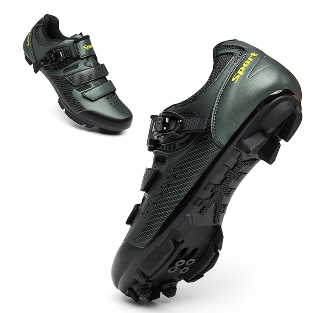 Mountain Bike Cycling Shoes Mtb Spd Cycle Shoe Men Spinning Bicycle Trainers Women Triathlon Route Footwear Road Biking Sneakers see pictures