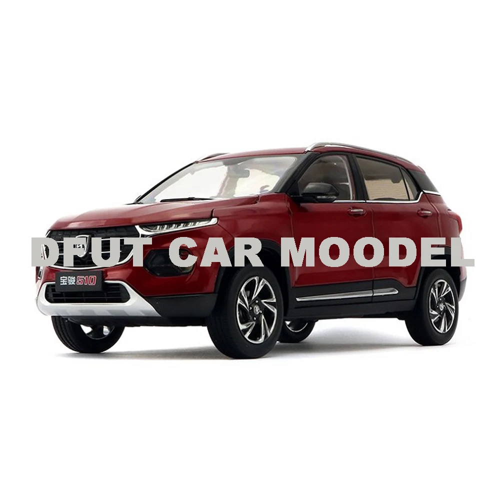 Цветная 1:18 Масштаб BAO JUN 510 Модель автомобиля игрушки для коллекции подарков
