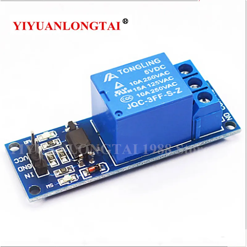 

1PCS 1 channel 5V relay module with optocoupler isolation 1 channel relay MCU expansion board high trigger