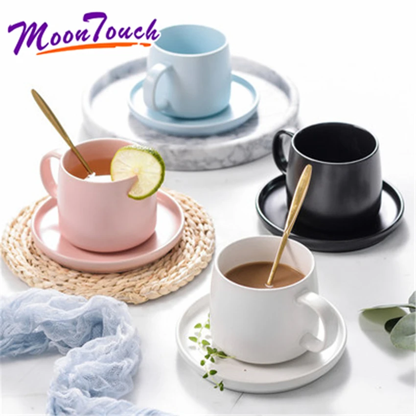 Матовые кружки в скандинавском стиле керамическая кружка с ручкой для офиса