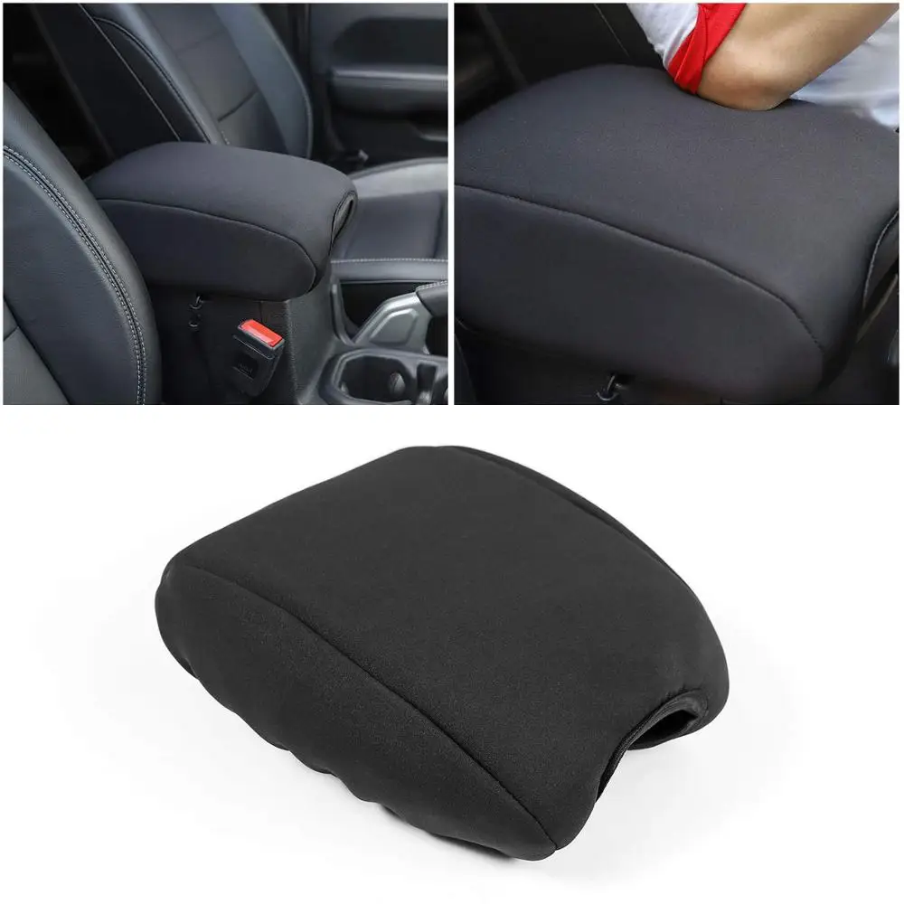 Крышка консоли для Jeep JL Крышка центральной консоли подлокотник для- Jeep Wrangler JL JLU Gladiator JT(черный