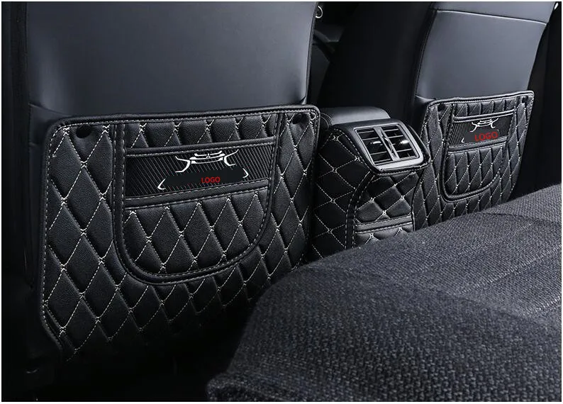 Центральный подлокотник спинки сиденья анти-удар коврик для Mitsubishi Outlander 2013 15 16 17 18 AB200