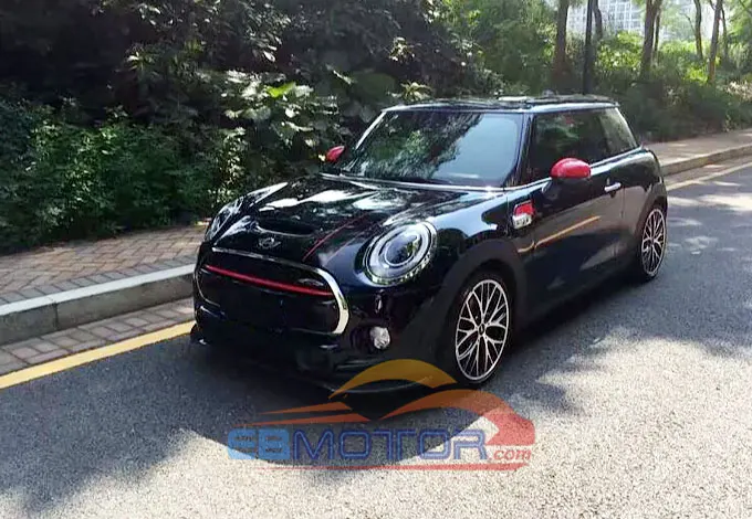 Углеродное волокно передний спойлер бампер для Mini F55 F56 CooperS 14UP B494