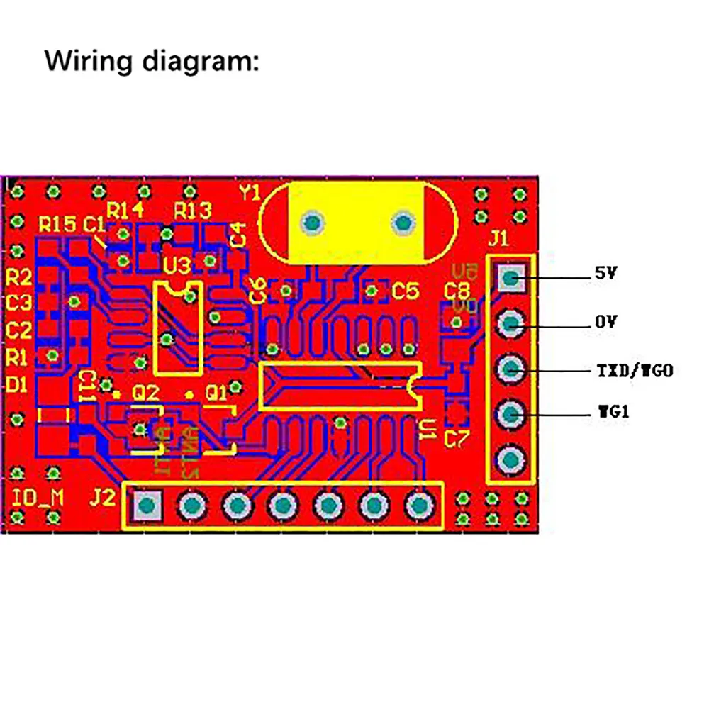Запасные части для модуля считывания карт 125 кГц WG/ UART | Электроника