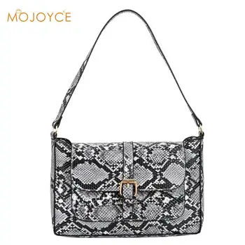 

Snake Print Women Shoulder Bag Luxury Handbags Women Bags Leather Women Top-handle Classic Handbag bolsa feminina Dropshipping